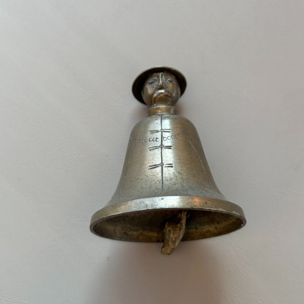 Unique Chinese Man Brass Bell